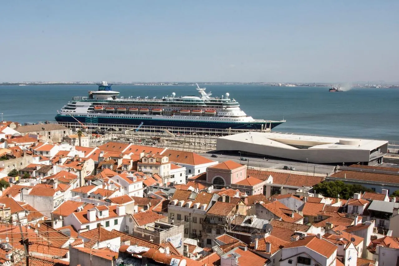 Traditional Apartment With A Terrace, Ac And Fast Internet Lisboa